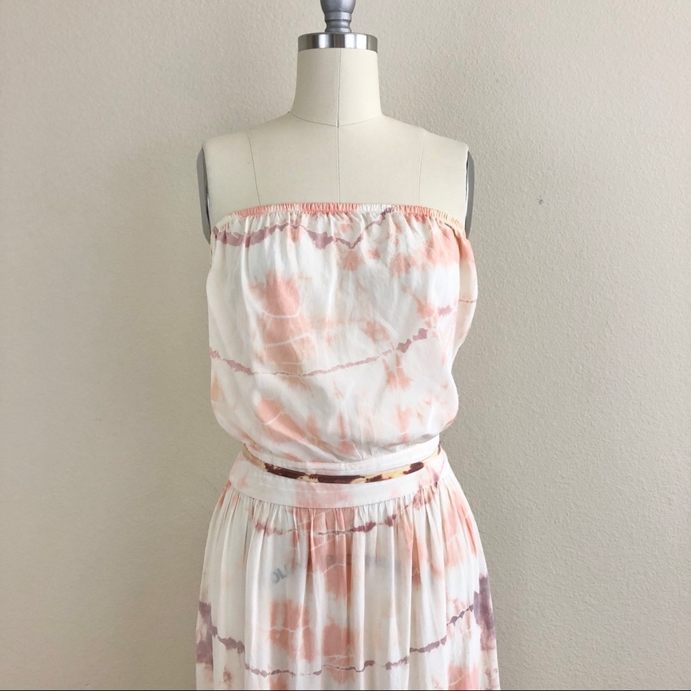 Gypsy 05 Silk Sleeveless Tie Dye Maxi Dress - Picture 2 of 7